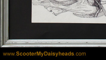 An original pen & ink pict of gothic art.