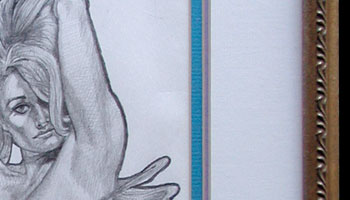 Pencil art in realistic modern art form.