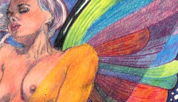 Later works (1995+) are cognizant expressions of surrealist art.