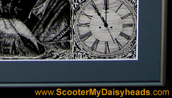 Pen & ink drawings are the artist's favorite means of expression.