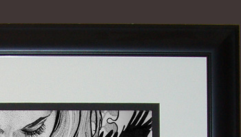 One of many artist sketches on display in the online artist galleries.