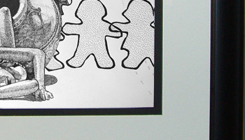 Woodcut engraving style CD cover art, commissioned for an Indie acoustic CD.