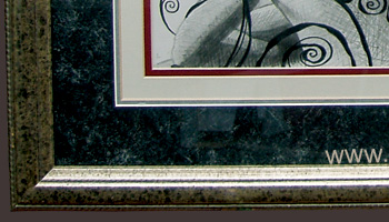 Original artist sketch for an acoustic CD cover art.